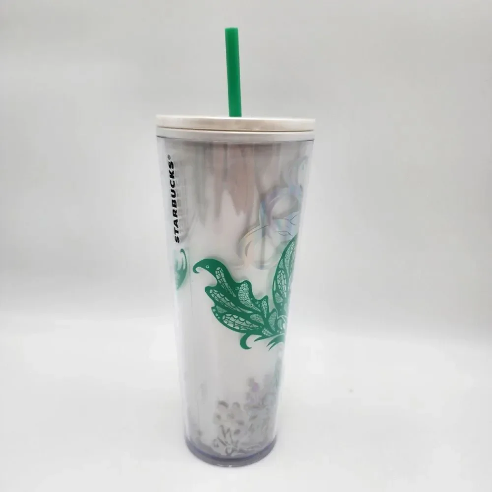 Starbucks Siren Mermaid Iridescent Cold Tumbler 24 oz‎ Venti NEW 2022 Holiday